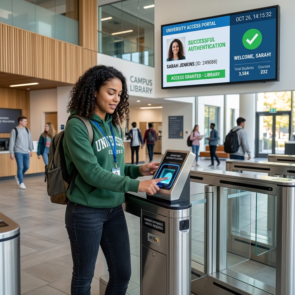 Mantra biometric integration with campus SIS and ERP systems