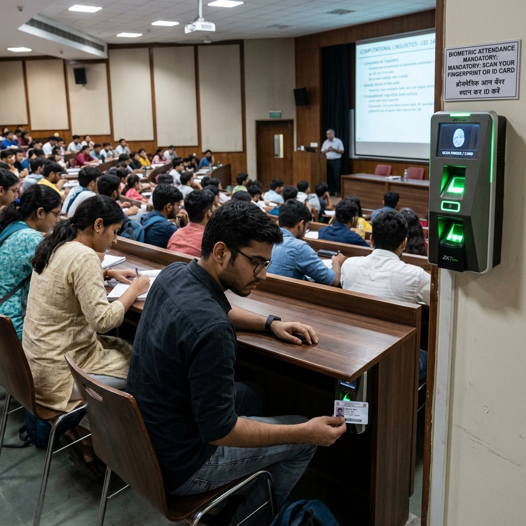 Biometric student identity verification and proxy attendance prevention