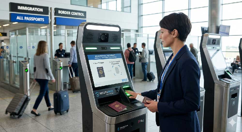 Switzerland immigration checkpoint