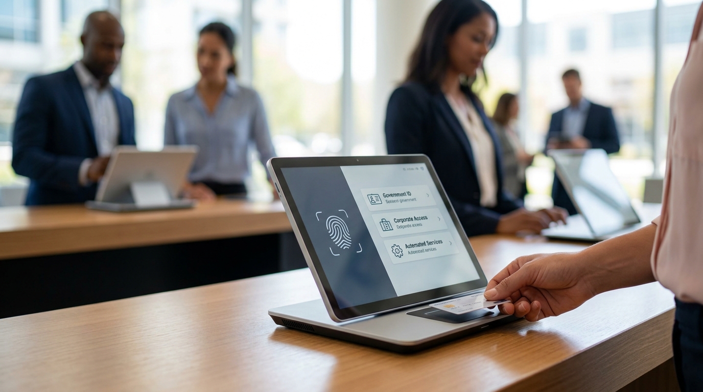 One device layer. Multiple identity programs.