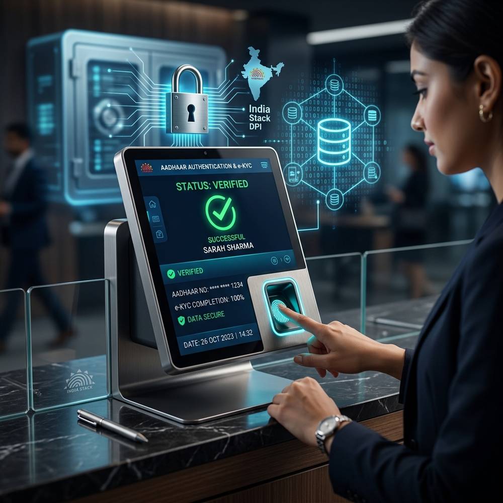 Aadhaar authentication and e-KYC services