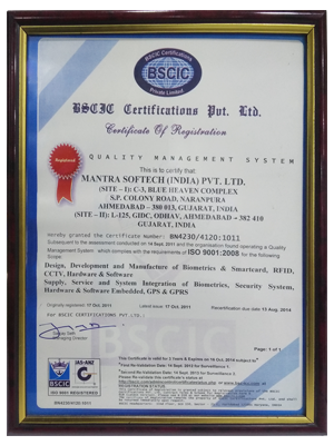 BSCIC Certificate of Registration