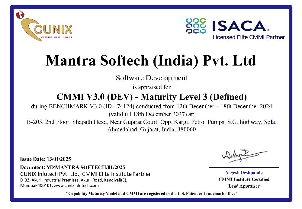 CMMI Maturity Level 3