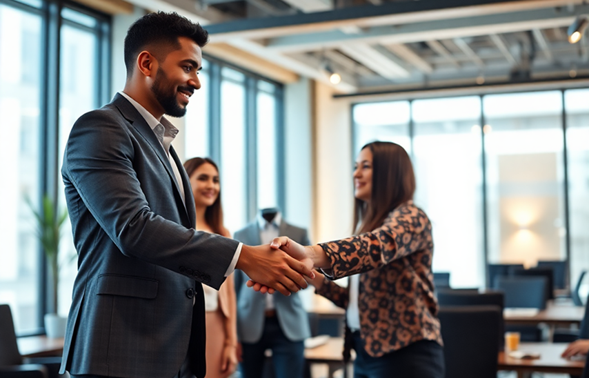 Technology Partner Handshake