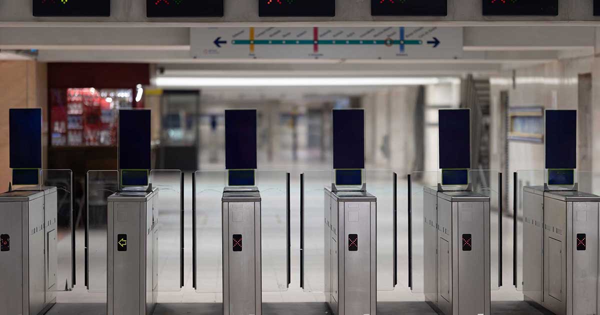 Facial Recognition Face Gate